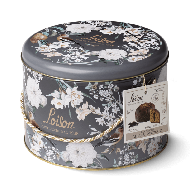 Panettone Regal Cioccolato Loison en lata
