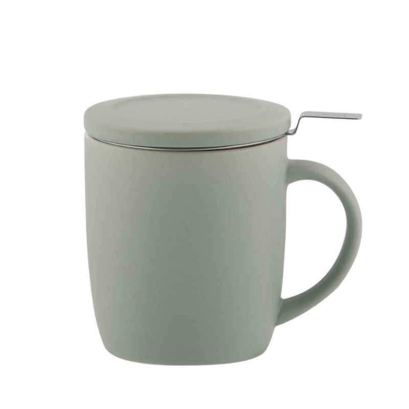 Taza Mug con filtro verde