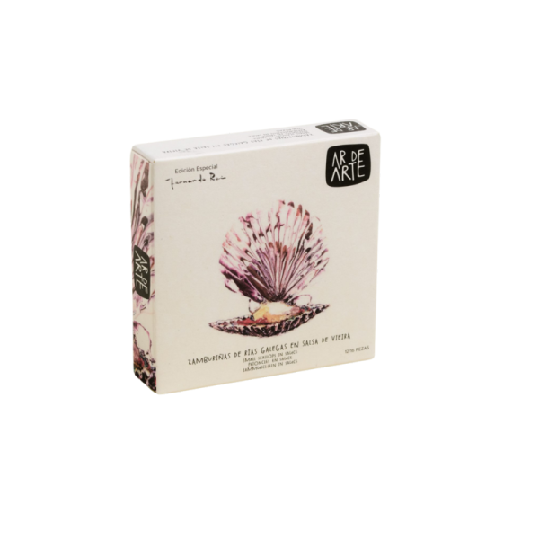 Zamburiñas en salsa de vieira Ar de Arte