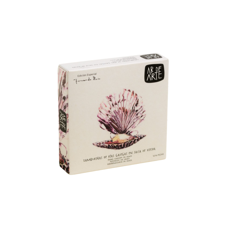Zamburiñas en salsa de vieira Ar de Arte