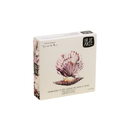 Zamburiñas en salsa de vieira Ar de Arte