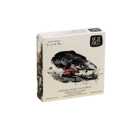 Mejillones fritos en escabeche Ar de Arte