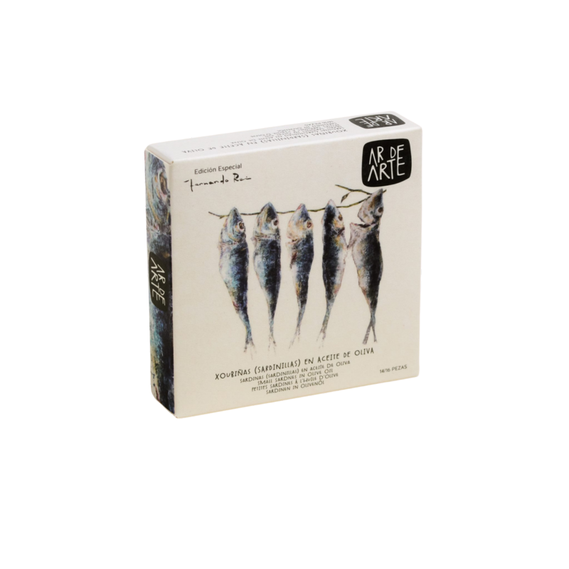 Xoubiñas en aceite de oliva Ar de Arte