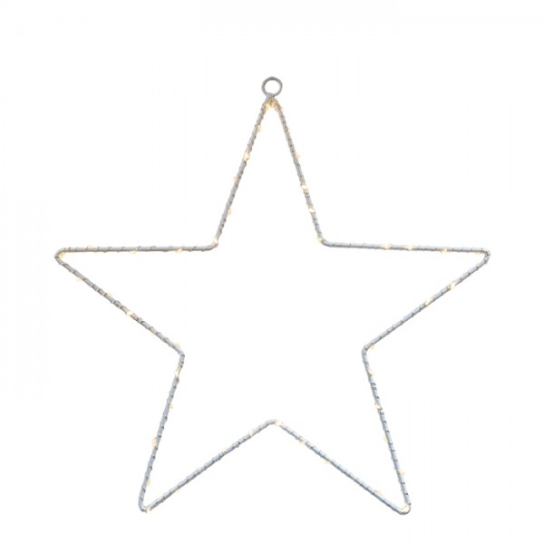 Estrella luminosa 50 leds 30 cm