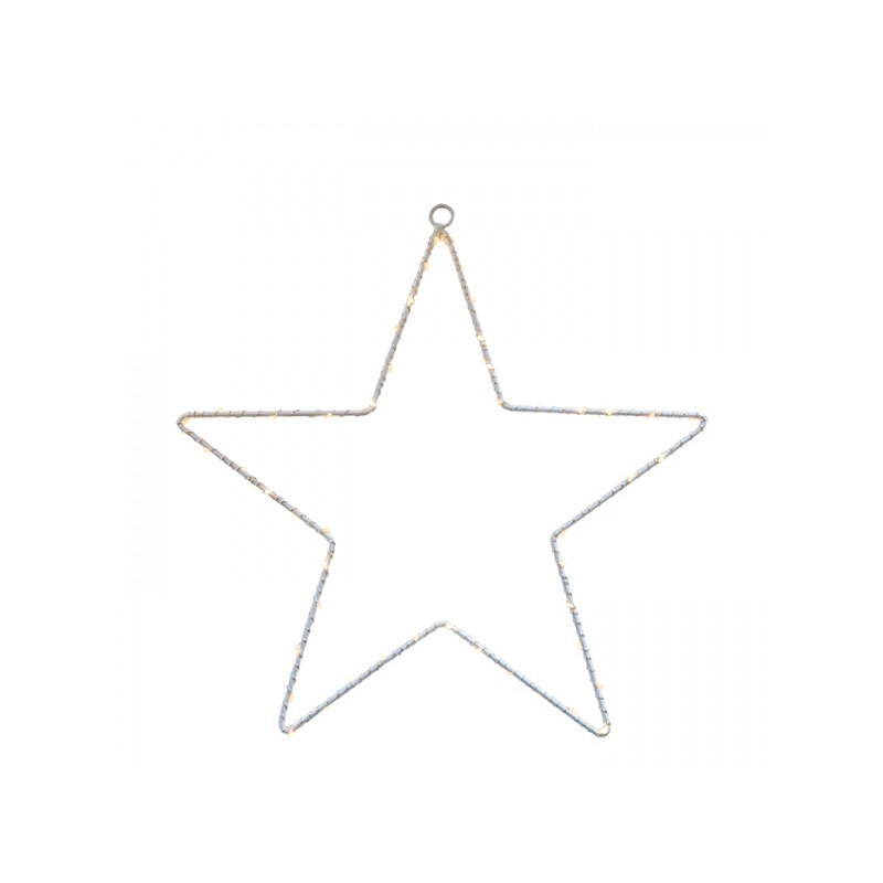 Estrella luminosa 50 leds 30 cm
