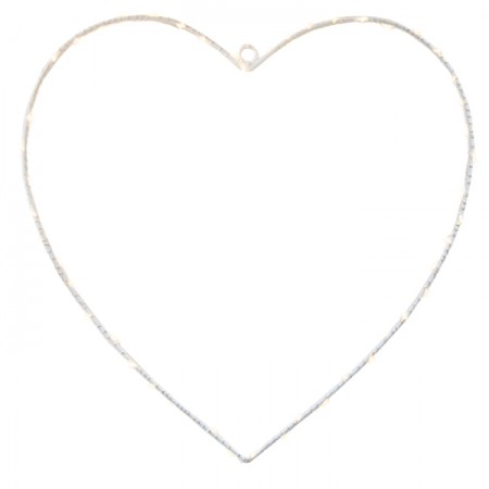 Corazón luminoso 50 leds 50 cm