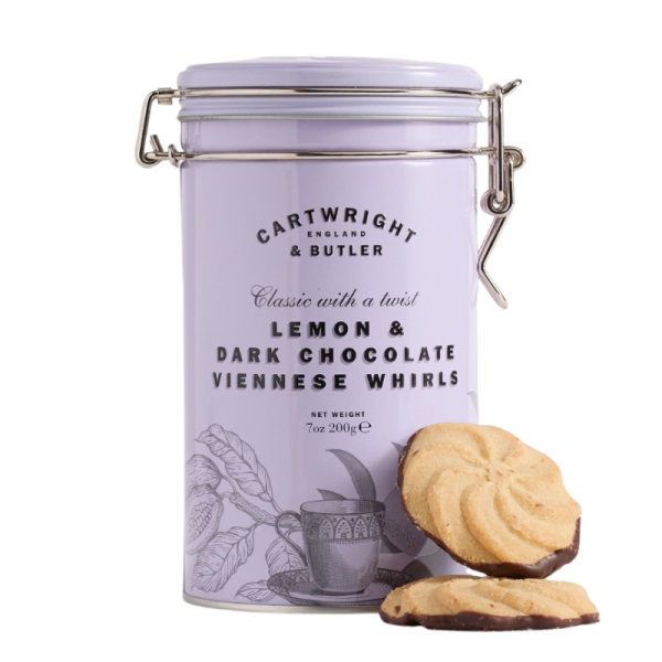 Galletas Vienesas con limon y chocolate Cartwright