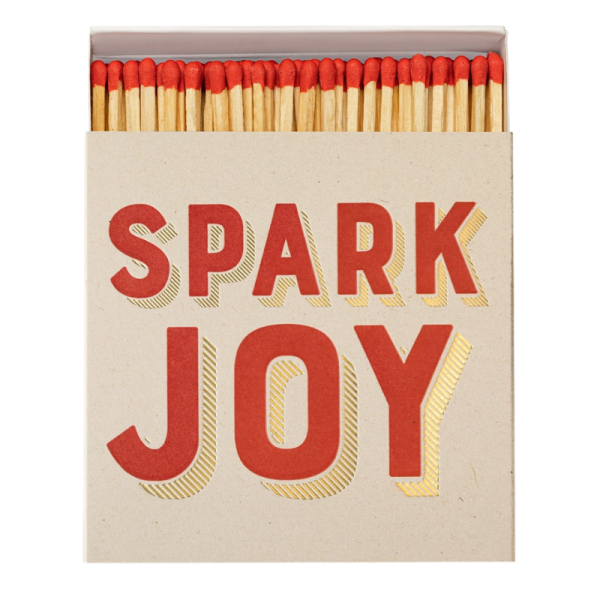Cerillas Spark Joy