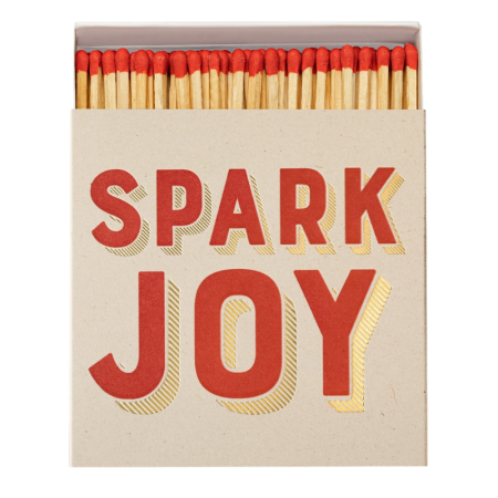 Cerillas Spark Joy