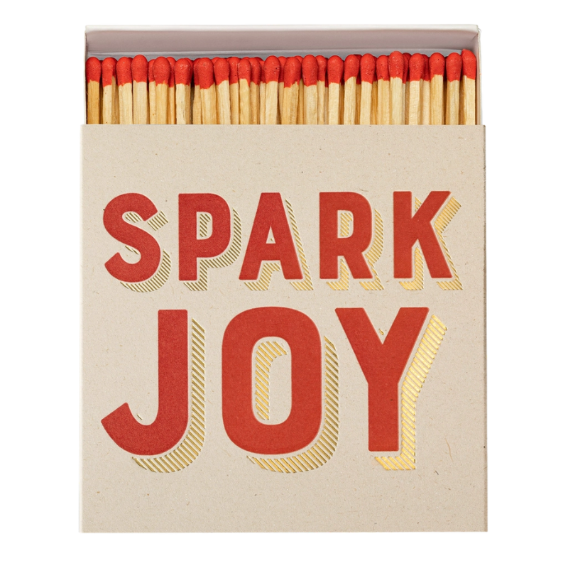 Cerillas Spark Joy