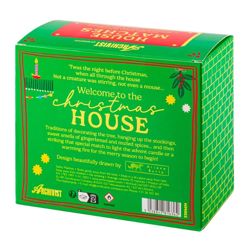 Cerillas Xmas House
