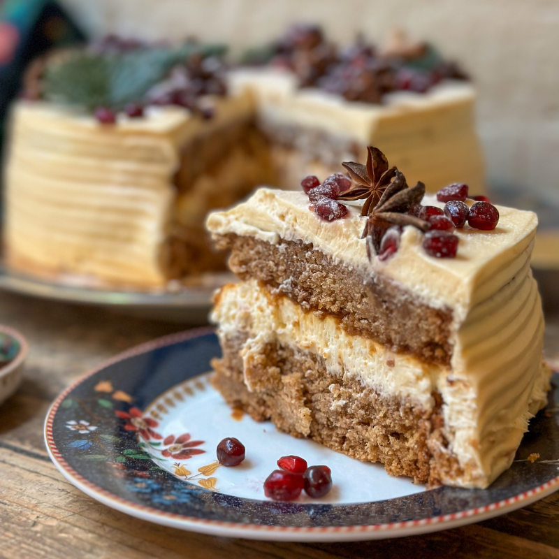 Tarta del mes Navideña