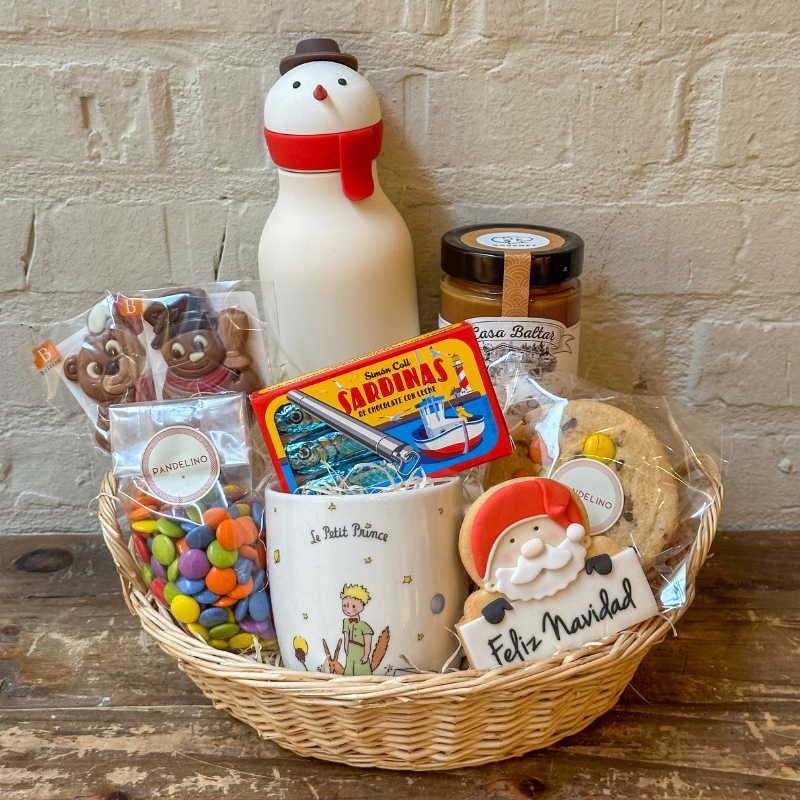 Cesta Regalo de Navidad Infantil