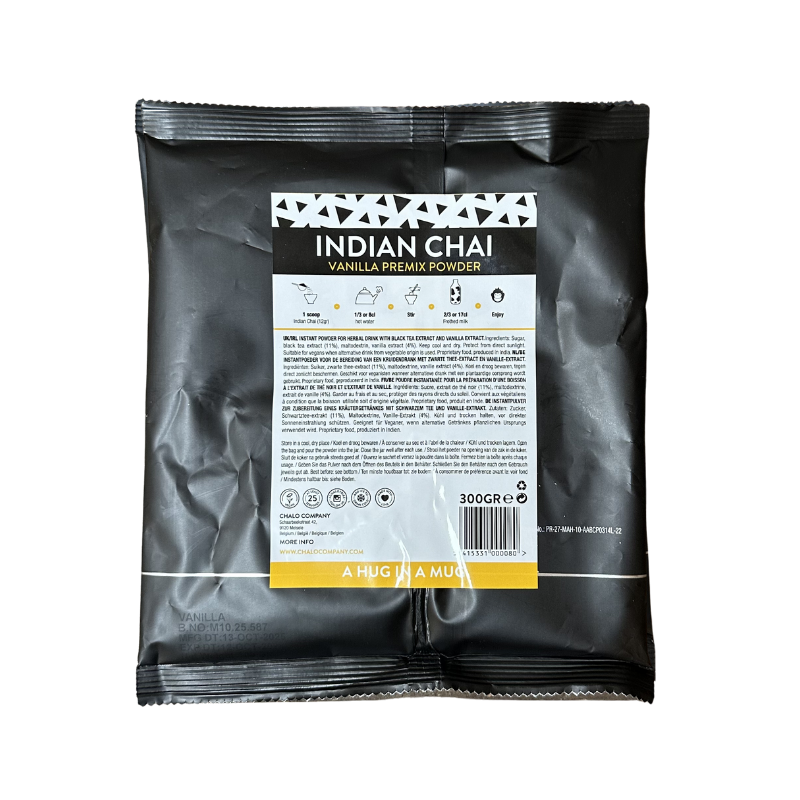 Indian Chai Latte Chalo Vainilla