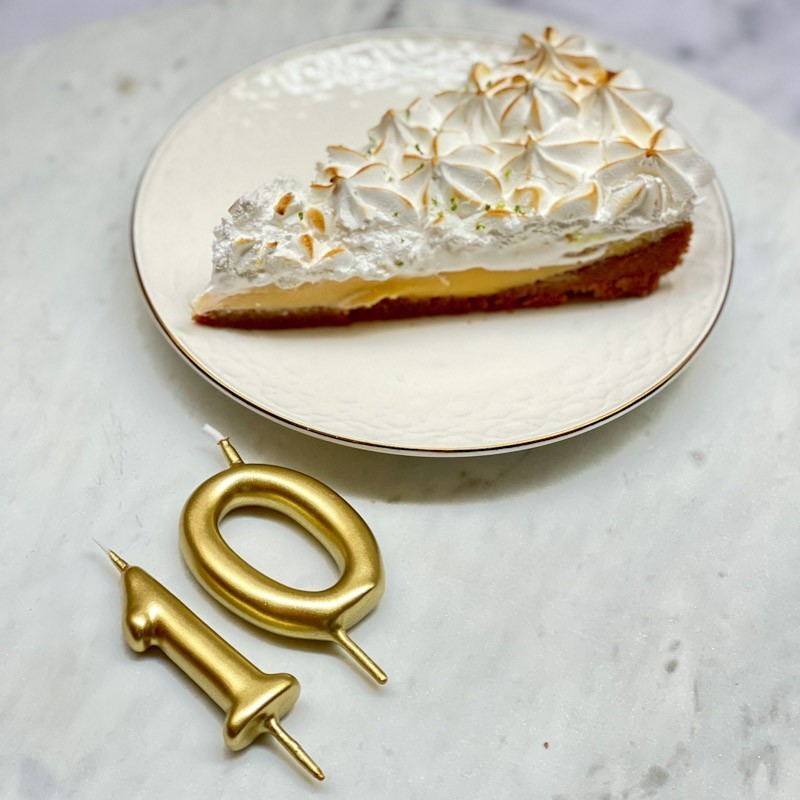 Velas número de cumpleaños