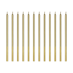 Velas de cumpleaños oro