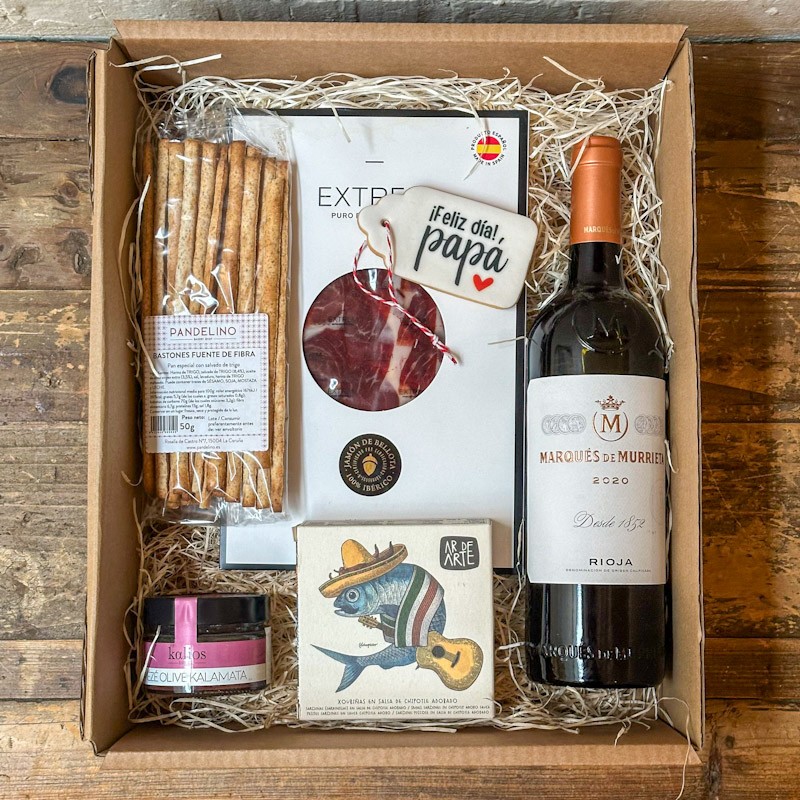 Caja Aperitivo Vino Día del Padre
