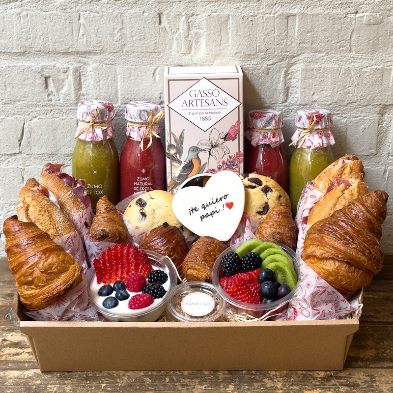 Desayuno ¡Te queremos Papi!