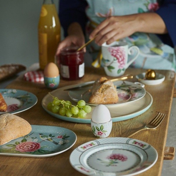 Bandeja rectangular Blushing Birds