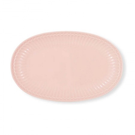 Plato oval rosa Alice