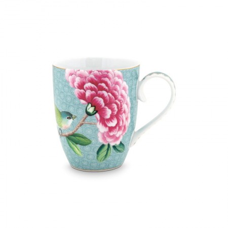 Taza Mug azul Blushing Birds