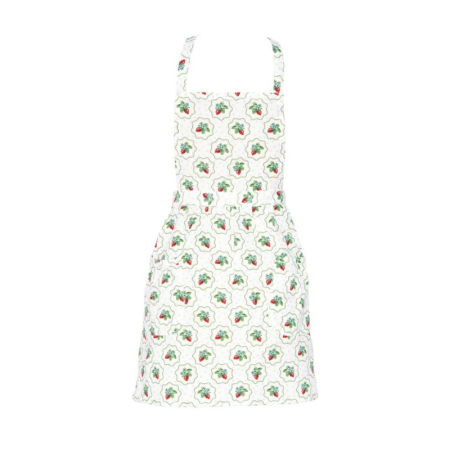 Mandil infantil Berry Petit White