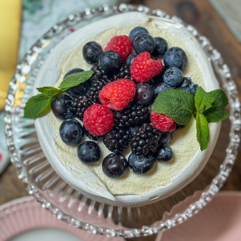 Tarta Pavlova Día de la Madre
