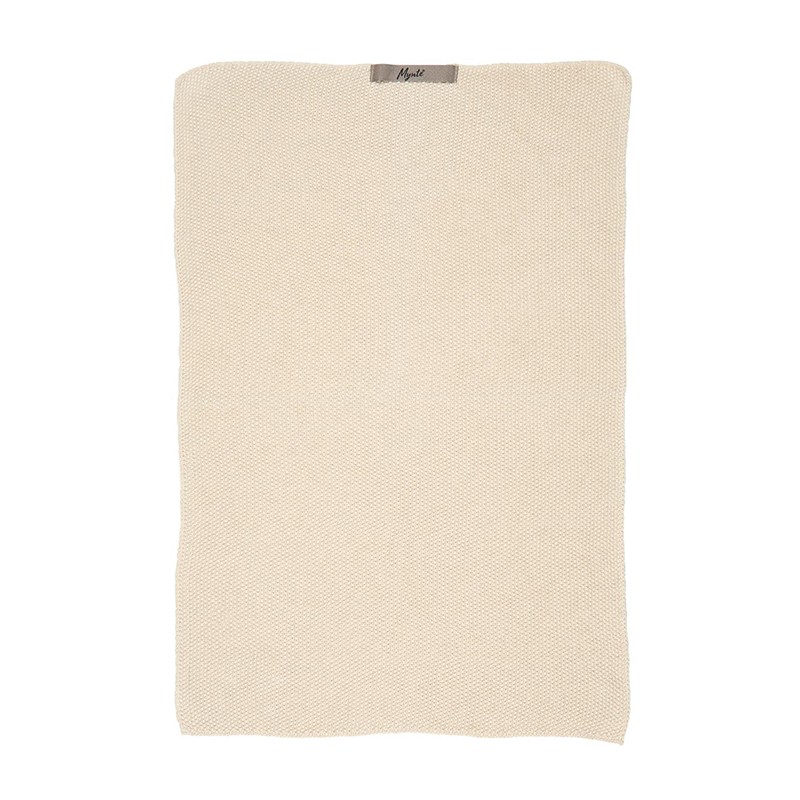 Paño de cocina de punto Mynte natural