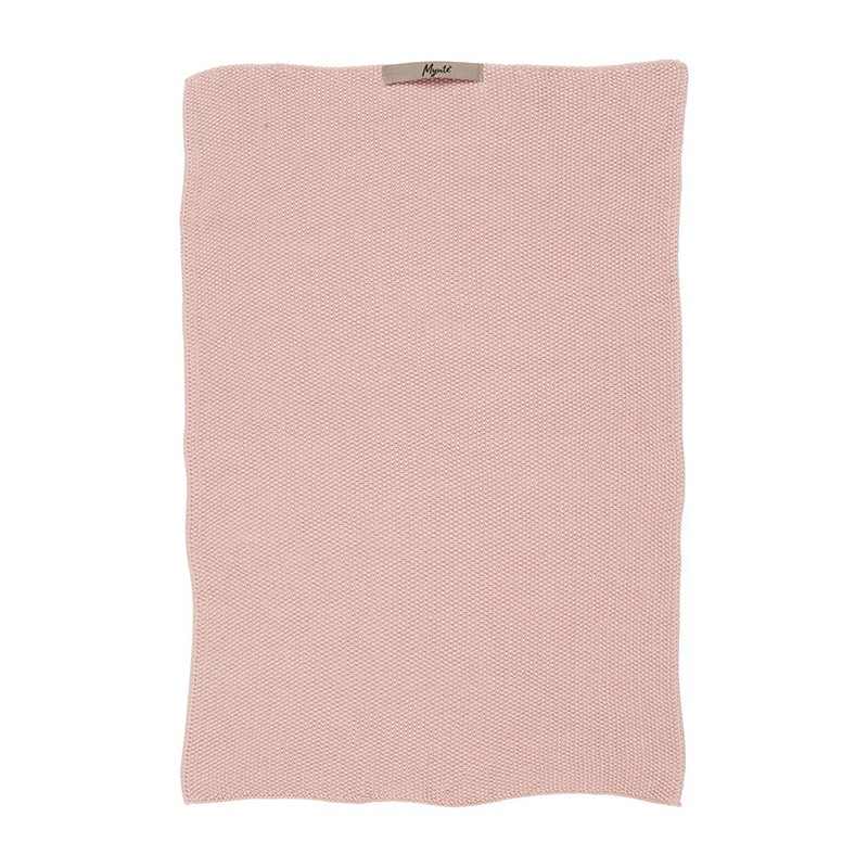 Paño de cocina de punto Mynte rose shadow
