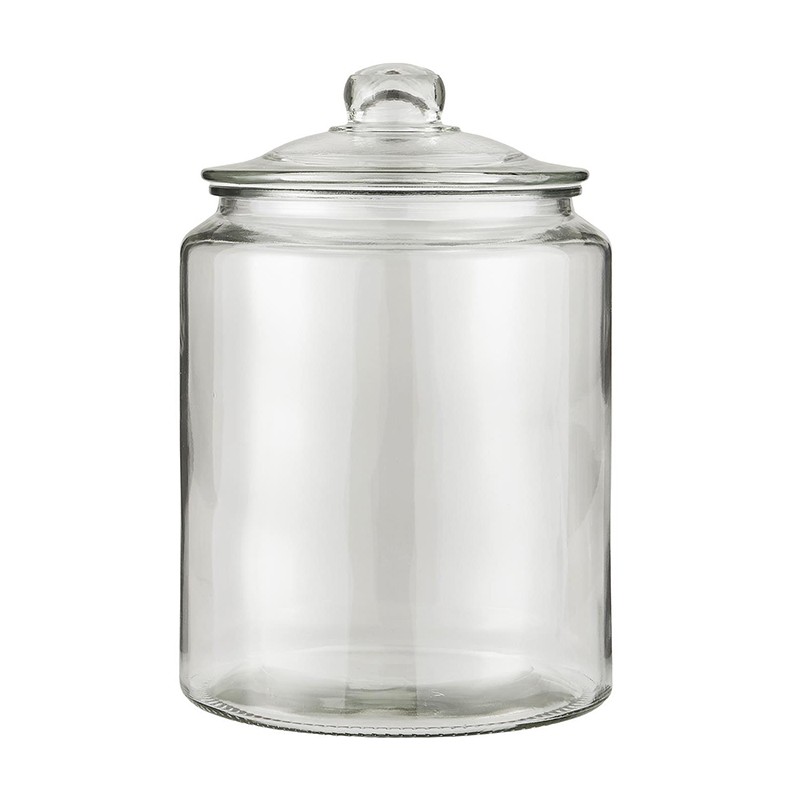 Tarro de vidrio con tapa 900 ml