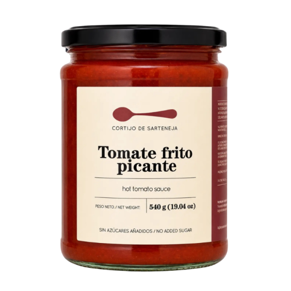 Salsa de tomate frito picante Sarteneja