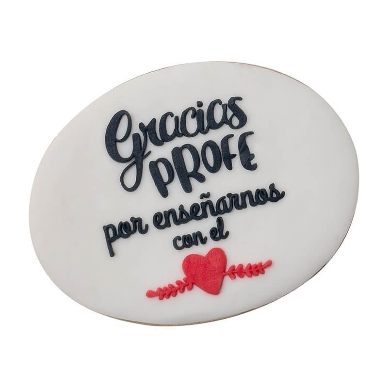 Galletas Fin de Curso Gracias Profe