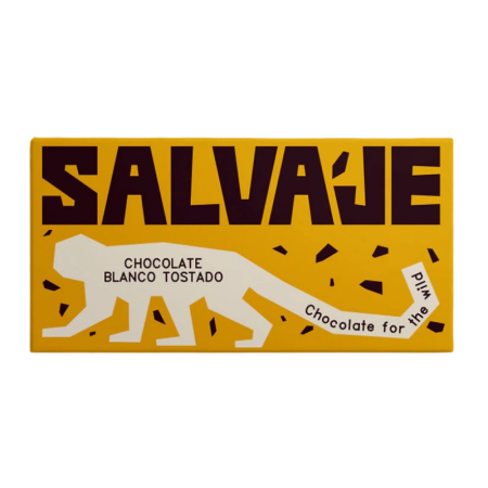 Chocolate Salvaje blanco tostado
