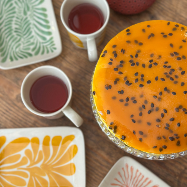 Tarta del Mes de Julio Maracuyá y Brownie