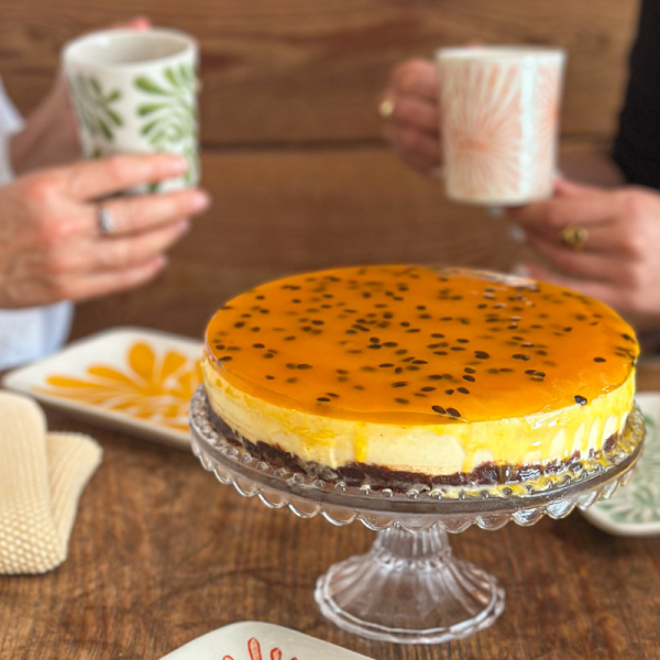 Tarta del Mes de Julio Maracuyá y Brownie