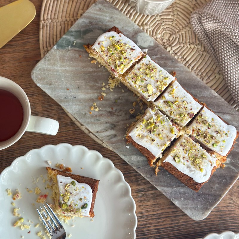 Tarta del Mes de Agosto Brownie de Limón