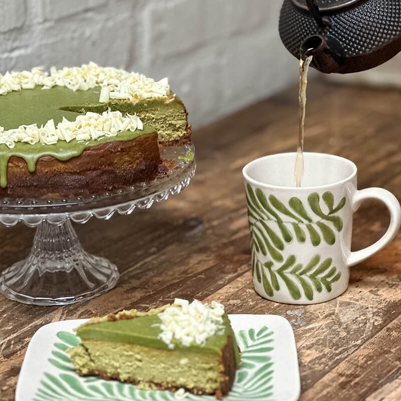 Tarta del Mes de Septiembre Cheesecake de Matcha