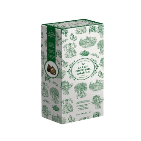 Bombón de higo relleno de Pistacho La Real Olivar