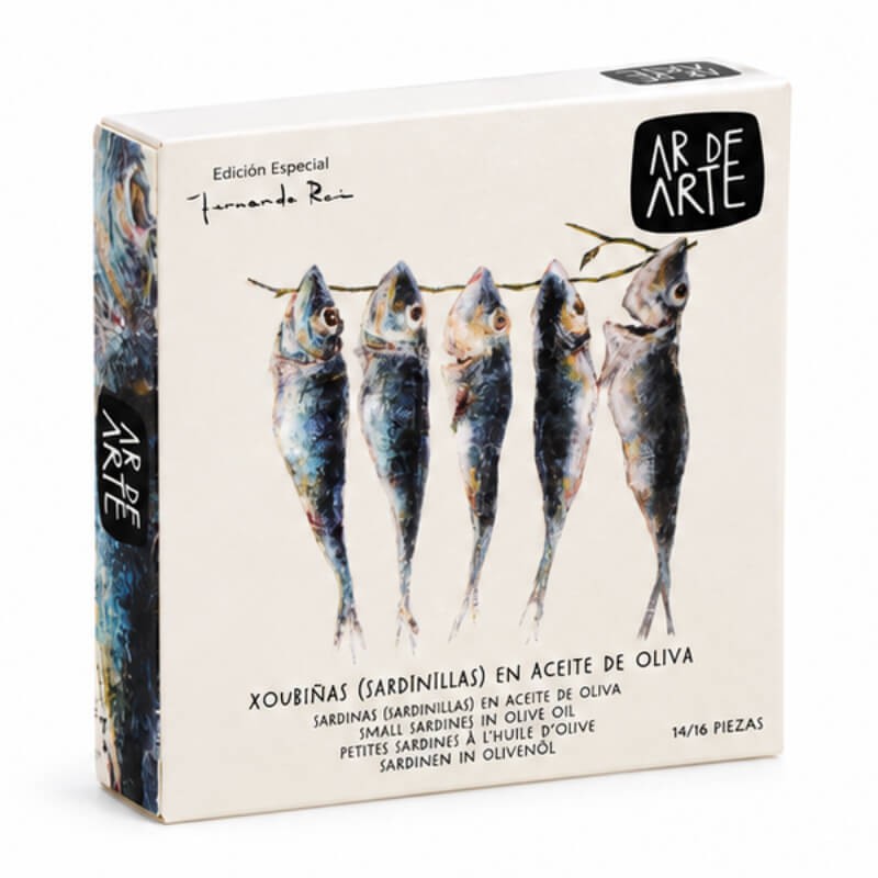 Xoubiñas en aceite de oliva Ar de Arte