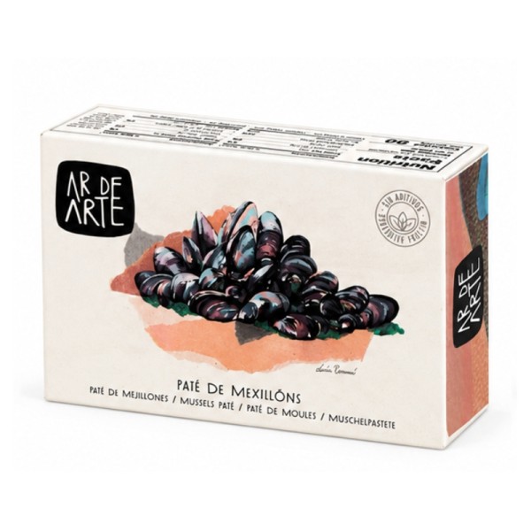 Paté de mejillón artesanal Ar de Arte