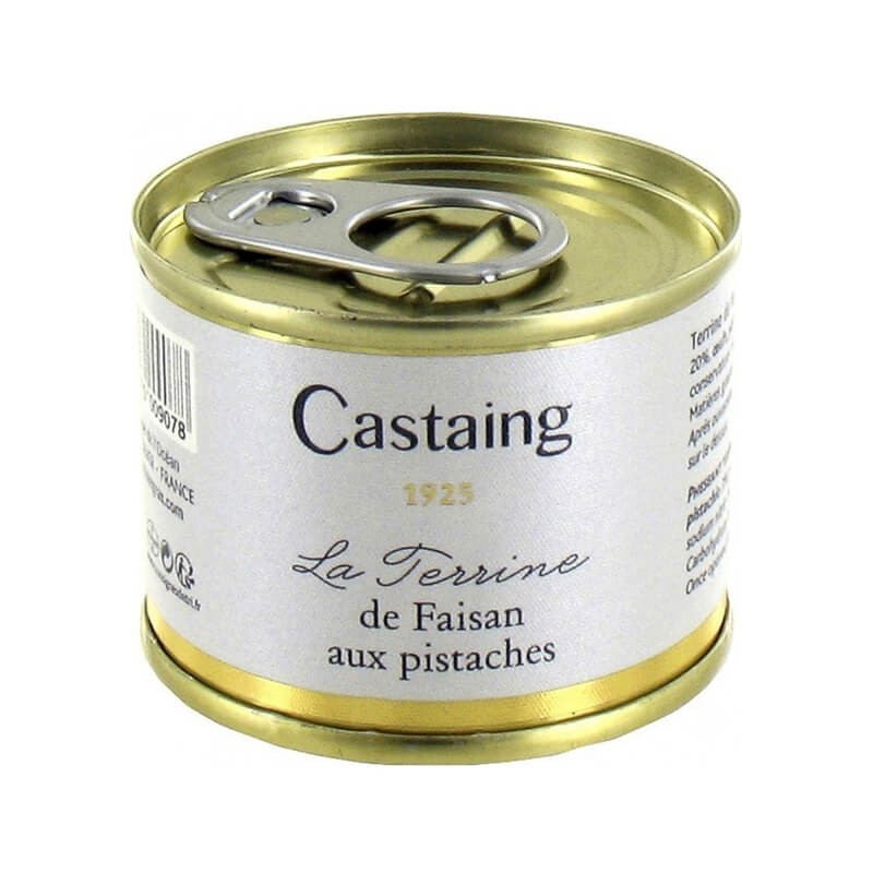 Terrina de Faisán con pistachos Castaing