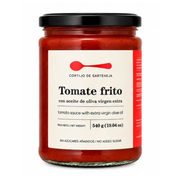 Salsa casera de tomate frito Sarteneja 540 g