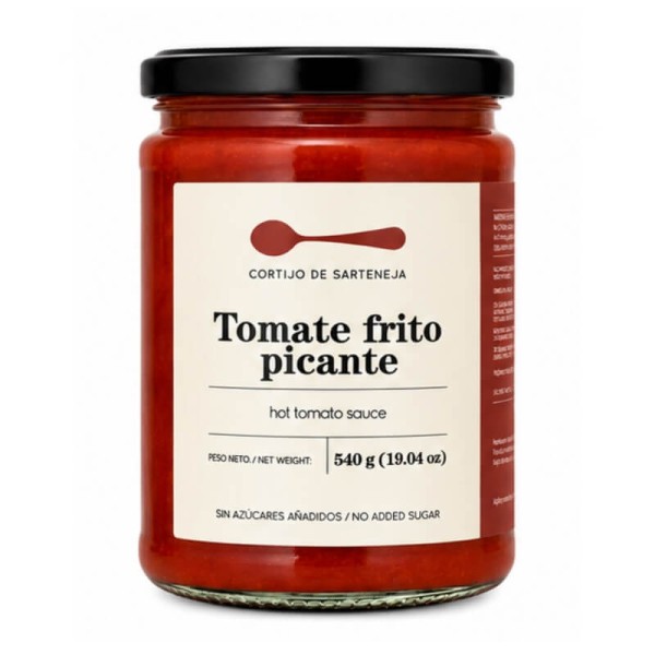 Salsa de tomate frito picante Sarteneja