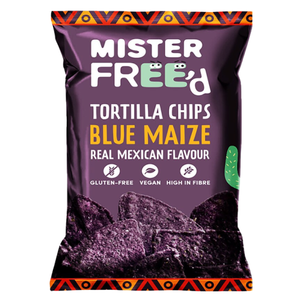 Tortillas chips Blue Maize Mister Freed