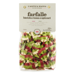 Farfalle remolacha y espinacas Antica Madia