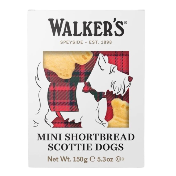 Walkers mini shortbread dog