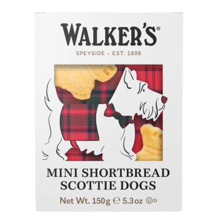 Walkers mini shortbread dog