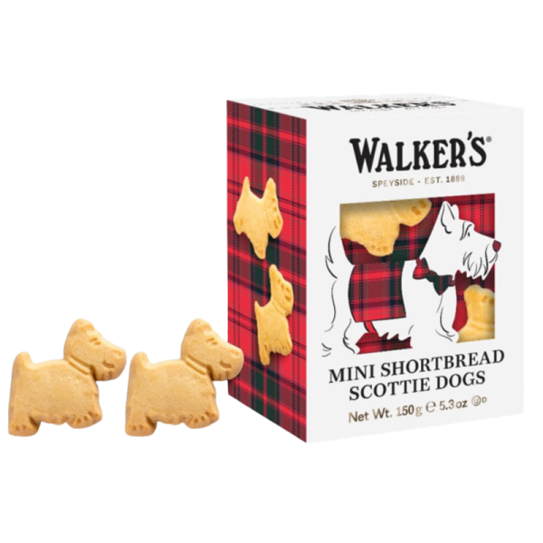 Walkers mini shortbread dog