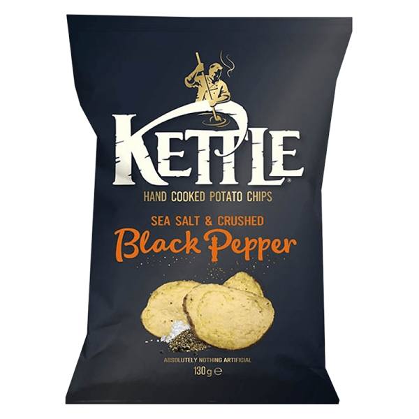 Chips Kettle Pimienta Negra