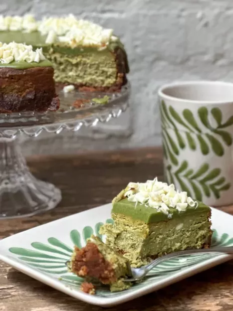 Cheesecake de Matcha